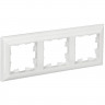 Рамка на 3 поста IEK Brite РУ-3-Бр белый/белый