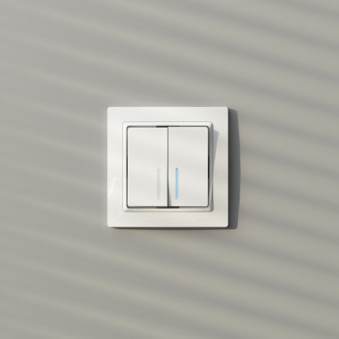 Рамка из поликарбоната на 1 пост Snabb Basic белый W0012001 &mdash; Multielectrika