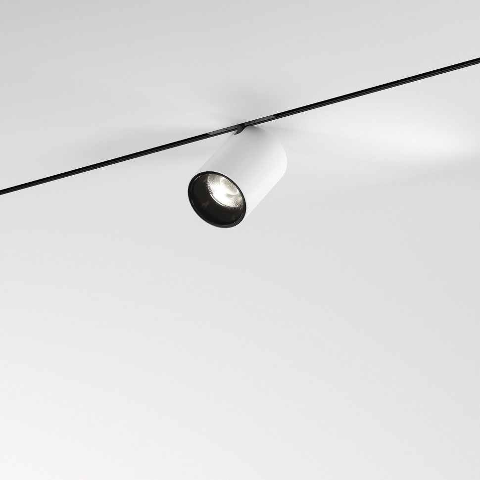 Mini Magnetic Трековый светильник 9W 3000K белый/черный 85203/01 фото 1 — Multielectrika