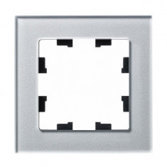 Рамка Schneider Electric Atlas Design Nature на 1 пост, алюминий стекло &mdash; Multielectrika