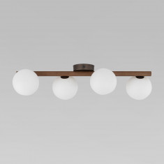 Потолочный светильник со стеклянными плафонами 10270 Estera Wood &mdash; Multielectrika