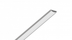 Комплект ARC-1806FLEX, гибкий алюминиевый анодированный профиль с экраном для лент шириной до 12 мм  &mdash; Multielectrika