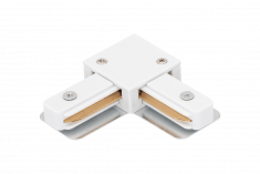 CN2-WH-L Коннектор для трековых систем, белый &mdash; Multielectrika