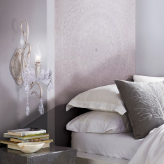 Бра с хрусталем 12205/1 белый &mdash; Multielectrika