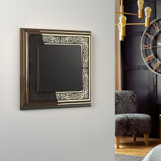 Рамка на 1 пост (золото/черный) W0011430 &mdash; Multielectrika