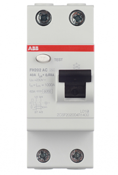 УЗО ABB FH202 AC-40/0,03 тип AC 40A 30mA 2CSF202002R1400 &mdash; Multielectrika