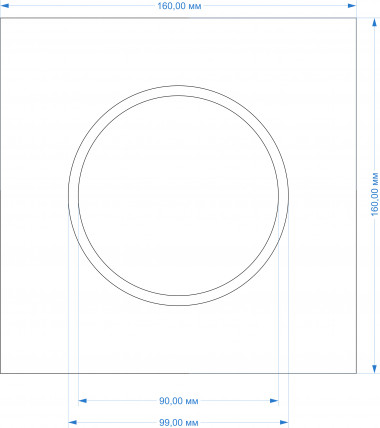 Платформа для установки светильников DesignLed KZ-2-12 — Multielectrika
