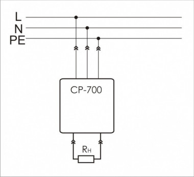 Реле напряжения (Однофазный-АС / Ампер-16 / Контакт-1NO) CP-700 — Multielectrika