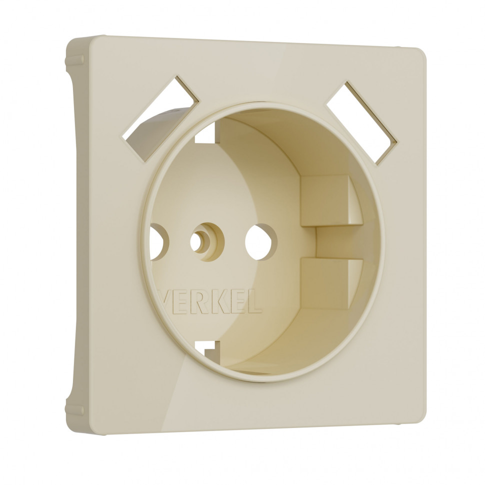 Накладка для розетки USB (айвори акрил) W1179543 фото 1 &mdash; Multielectrika