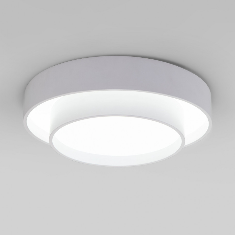 Потолочный светодиодной светильник CCT 90330/2 белый фото 1 &mdash; Multielectrika