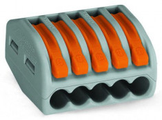 Клеммник WAGO 222-415 5 х 0,08-4 мм2 32A Cu &mdash; Multielectrika