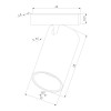 Mini Magnetic Трековый светильник 5W 3000K латунь/черный 85202/01 фото 20 &mdash; Multielectrika