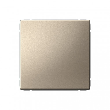 Выключатель одноклавишный Systeme Electric ArtGallery 10АХ, шампань — Multielectrika