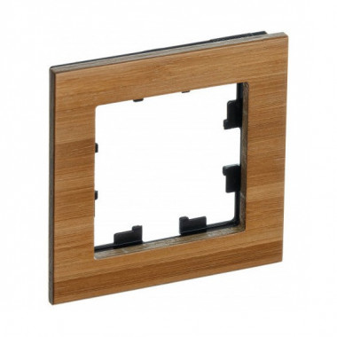 Рамка Schneider Electric Atlas Design Nature на 1 пост, бамбук — Multielectrika