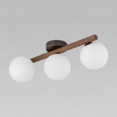 Потолочный светильник со стеклянными плафонами 10269 Estera Wood &mdash; Multielectrika