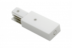 CN2-WH-PW Коннектор питания для трековых систем, белый &mdash; Multielectrika