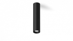 MINI-VL-BASE-L-BL-WW База светильника MINI-VILLY, накладной 3000К Теплый белый, 9Вт, Черный &mdash; Multielectrika