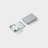 Заглушки LS4970-ECS для профиля LS.4970 (комлект, 2 шт)