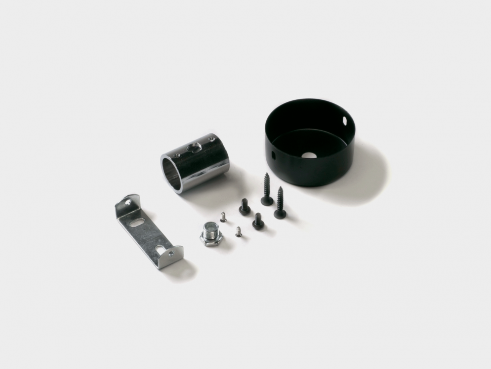 Потолочный металлический крепеж для ленты (трубка+крепление), D22, 1м, MNT-MTRD-D22 фото 1 — Multielectrika