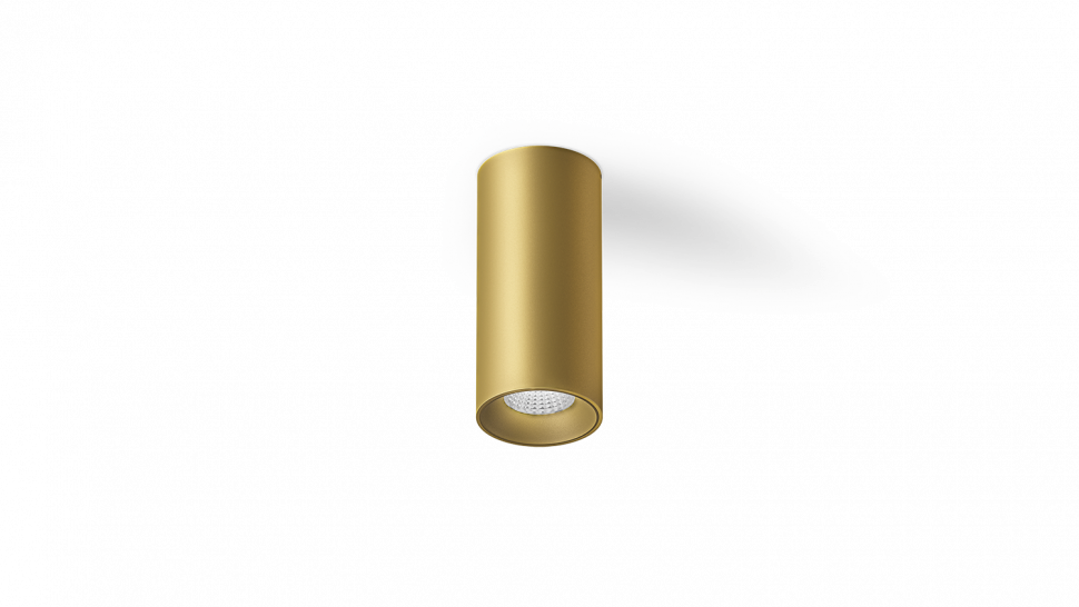 VL-BASE-GD-NW База светильника VILLY, накладной 4000К Нейтральный белый, 15Вт, Золотой фото 1 — Multielectrika