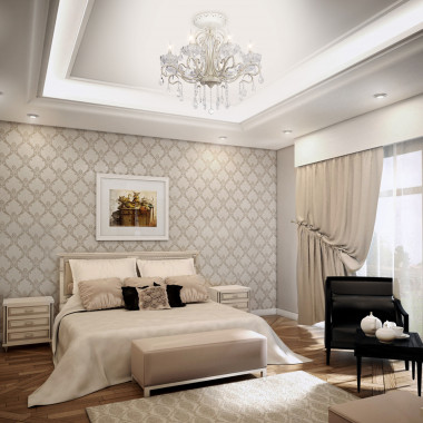 Потолочная люстра с хрусталем 12205/8 белый — Multielectrika