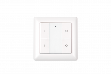 Настенная радио панель EasyDim EASYBUS на 2 зоны, 3В батарейка — Multielectrika