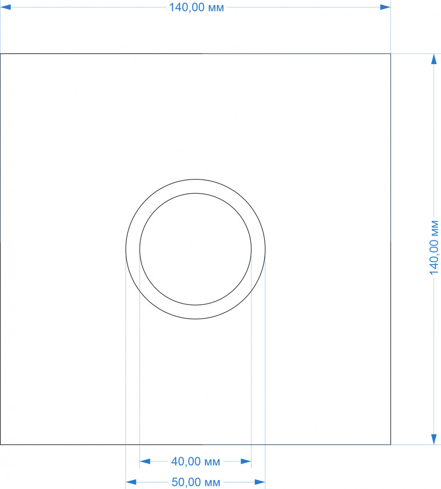 Платформа для установки светильников DesignLed DL-A004-7 MP-HIDDEN-7-140 фото 1 — Multielectrika