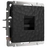 Розетка Ethernet RJ-45 (Hammar черный) W1281008 фото 1 &mdash; Multielectrika