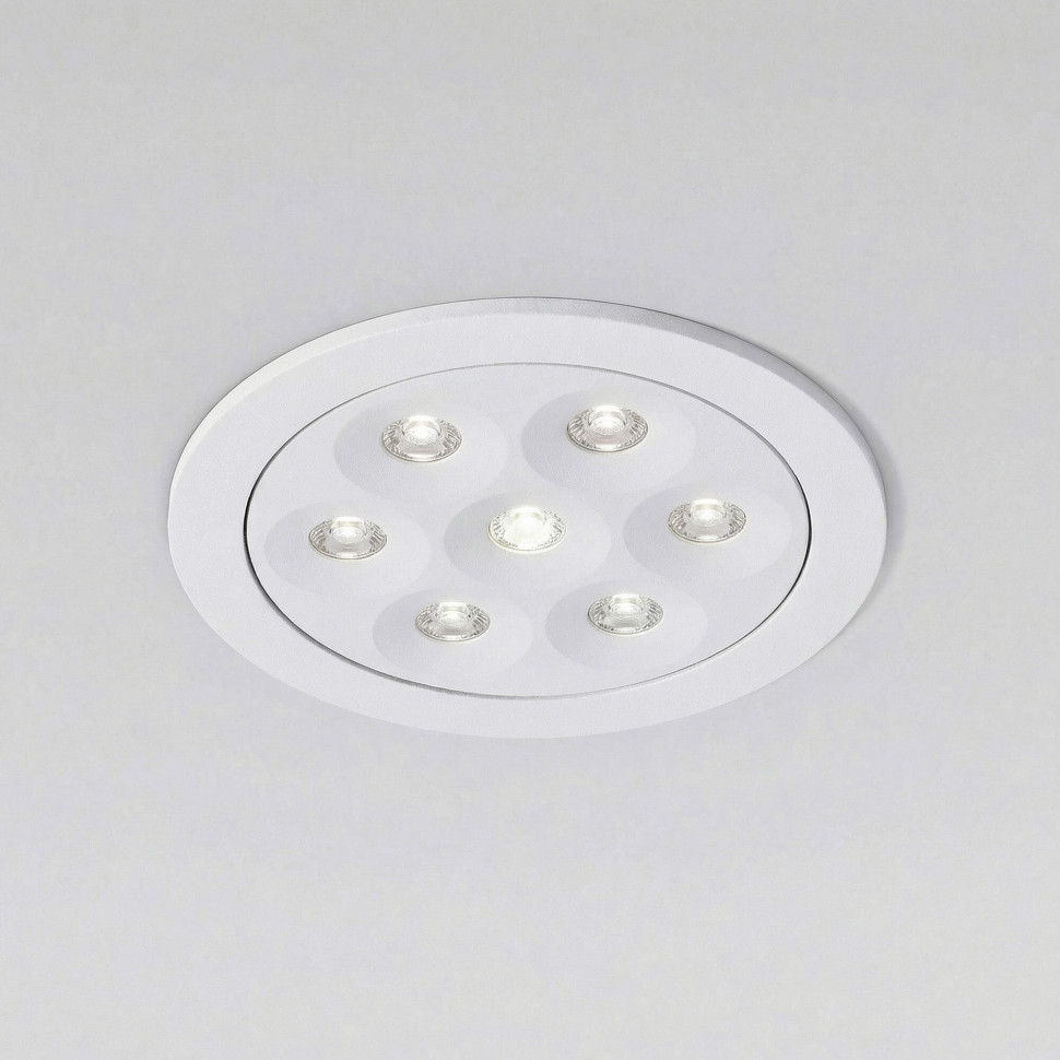 Встраиваемый светодиодный светильник 15278/LED 10W белый 15278/LED фото 1 &mdash; Multielectrika