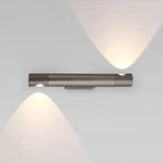 Настенный светодиодный светильник с поворотным механизмом 40161 LED титан &mdash; Multielectrika