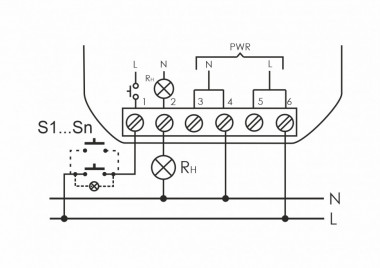 Реле импульсный (бистабильный) BIS-408 — Multielectrika