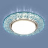 Точечный светодиодный светильник 3022 GX53 BL лазурный фото 8 — Multielectrika