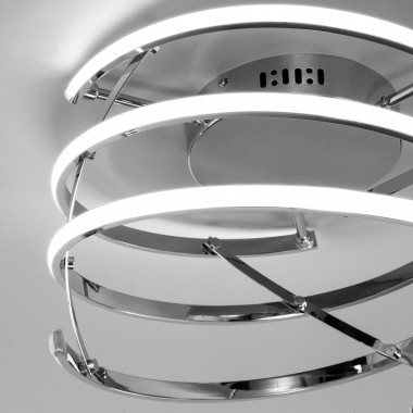 Потолочный светильник с пультом 90229/3 хром — Multielectrika