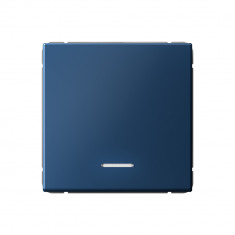 Выключатель одноклавишный Systeme Electric ArtGallery с подсветкой, 10АХ, аквамарин &mdash; Multielectrika