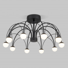 Потолочный светодиодный светильник Ragno 90035/10  LED черный &mdash; Multielectrika