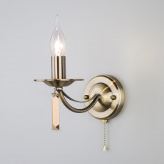 Классическое бра 60087/1 античная бронза &mdash; Multielectrika