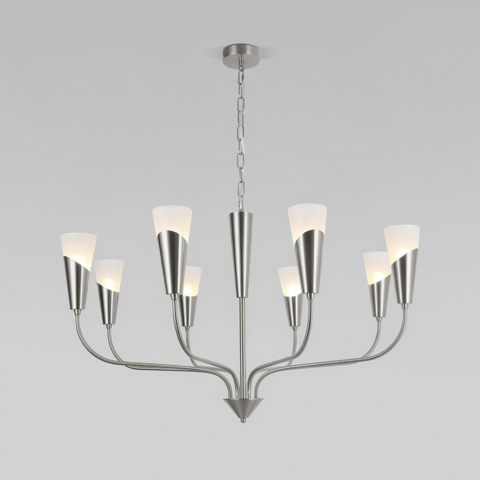 Умный подвесной светильник Rhyton 60167/8 никель 60167/8 никель фото 1 — Multielectrika