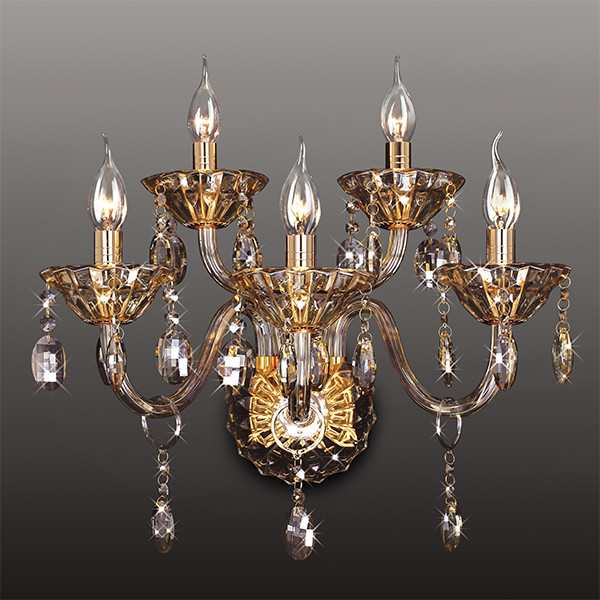 Хрустальное бра 256/5 Strotskis фото 1 — Multielectrika