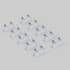 Блок LED подсветки для выключателя 10 шт. голубой W8020102 фото 1 &mdash; Multielectrika