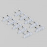 Блок LED подсветки для выключателя 10 шт. голубой W8020102