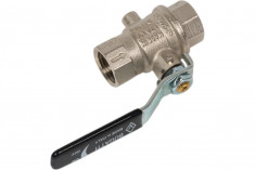 Шаровой кран Bugatti со сливом 255 Rp1/2" DN15 PN64 02550014 &mdash; Multielectrika