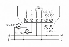 Реле импульсный (бистабильный) BIS-416 &mdash; Multielectrika