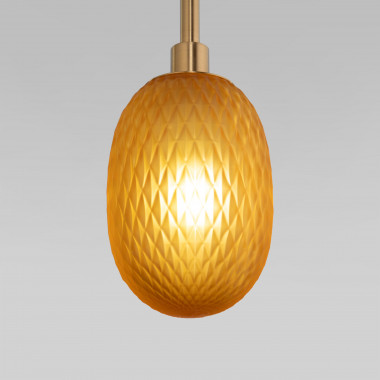 Умный подвесной светильник со стеклянными плафонами 50266 дымчатый/прозрачный/янтарный — Multielectrika