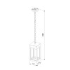 Уличный подвесной светодиодный светильник Frame LED IP54 1528 TECHNO LED черный фото 15 &mdash; Multielectrika