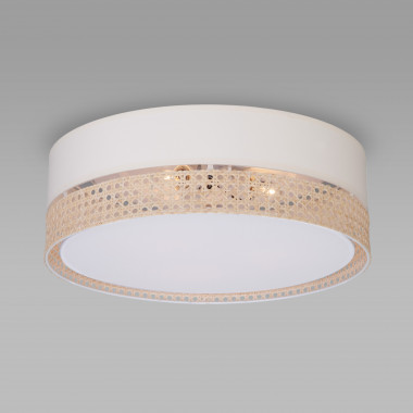 Потолочный светильник с тканевым абажуром 6690 Paglia — Multielectrika