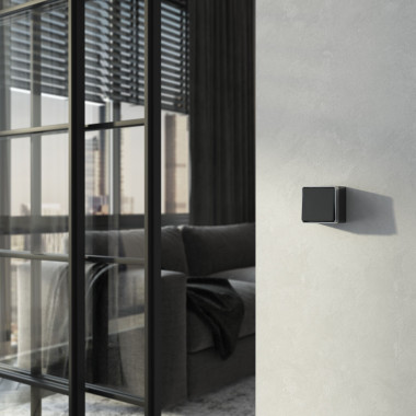 Выключатель одноклавишный Gallant черный с серебром W5010034 W5010034 &mdash; Multielectrika