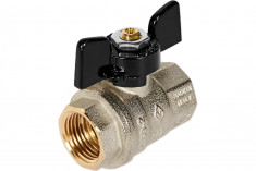 Кран шаровой Bugatti 1/2" в/в бабочка OREGON ИС.081012 3020062 &mdash; Multielectrika
