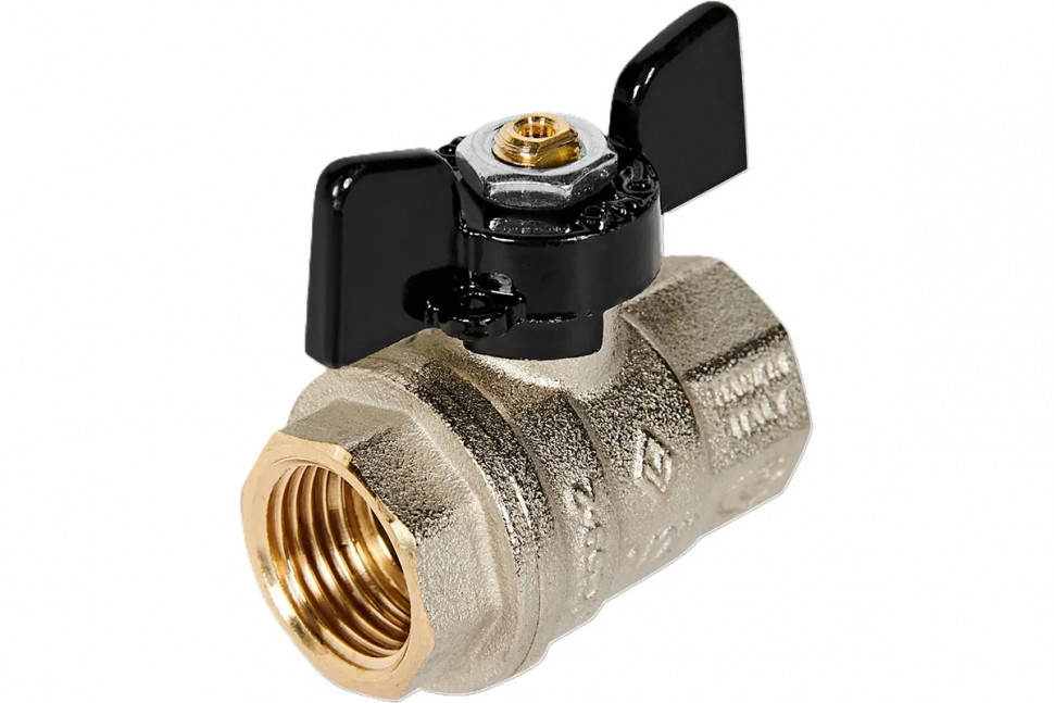 Кран шаровой Bugatti 1/2" в/в бабочка OREGON ИС.081012 3020062 фото 1 &mdash; Multielectrika