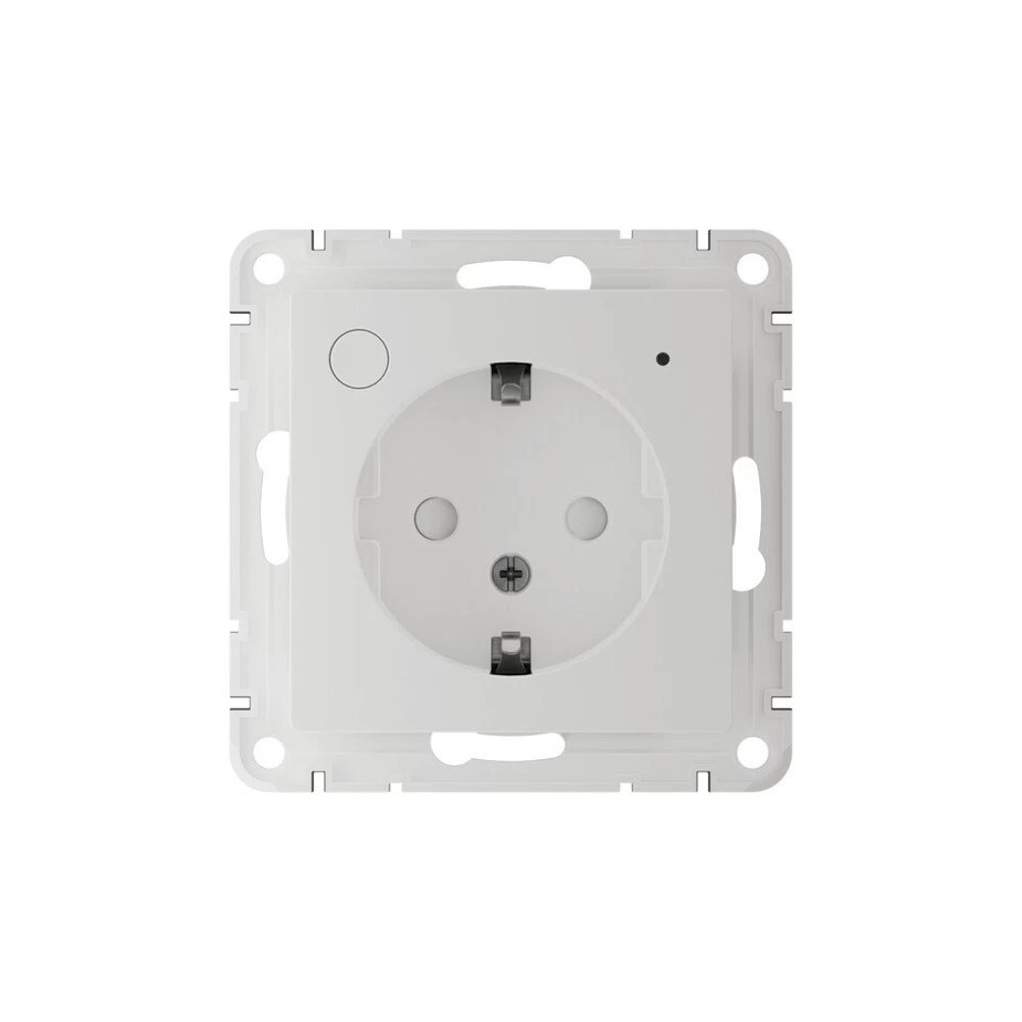 Умная розетка Systeme Electric AtlasDesign Smart (ATN000145Z) скрытая установка белая с заземлением фото 1 &mdash; Multielectrika