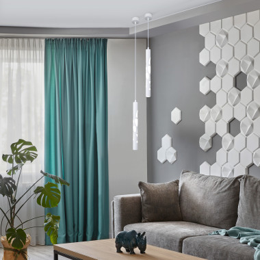 Подвесной акцентный светильник DLR037 12W 4200K белый матовый — Multielectrika